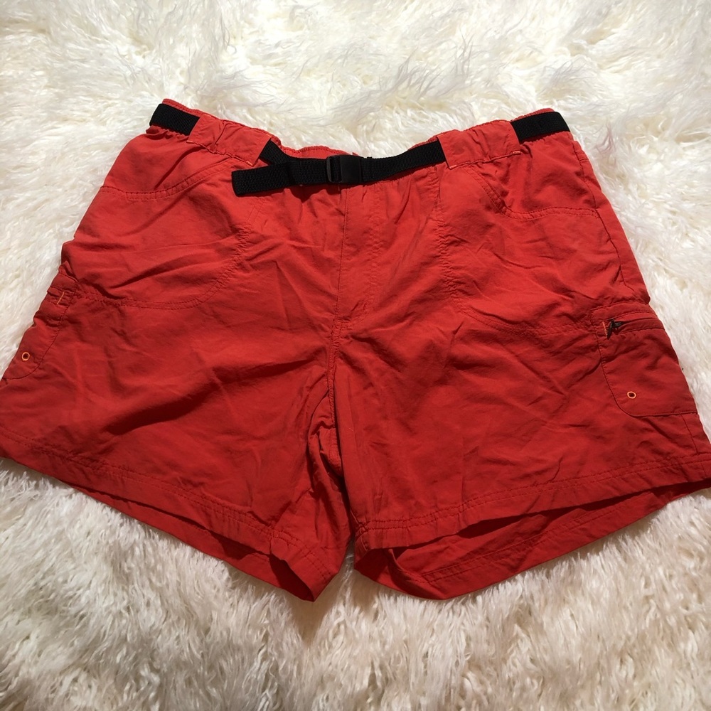 Columbia Belted Nylon Quick Dry Hiking Cargo Short